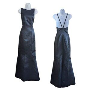 Amsale | Dresses | Amsale French Blue Bridesmaid Dress | Poshmark